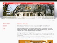 Tablet Screenshot of friedwart.ch